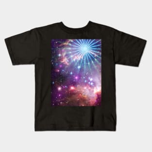 Cosmic Pinwheel Kids T-Shirt